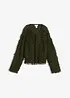 Cardigan i lurvigt material, bonprix