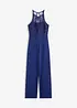 Jumpsuit med spets, bonprix