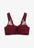 Avlastande BH utan bygel, med vadderade axelband, bonprix