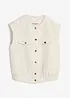 Kavajväst med ylleandel, bonprix