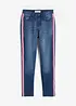 Termojeans med jerseyfoder, Mid Waist, bonprix