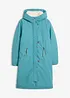 Vinterkappa med teddypäls i huvan, bonprix