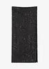 Stickad kjol med paljetter, bonprix