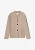 Ribbstickad cardigan, bonprix