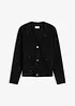 Hålmönstrad cardigan, bonprix