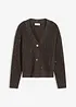 Hålmönstrad cardigan, bonprix