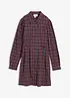 Skjortklänning i flanell, bonprix