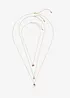 Set med halsband (3 delar), bonprix