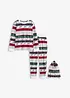 Pyjamas av mjuk bomull, med presentpåse, bonprix