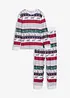 Pyjamas med mjuk bomull (2 delar), bonprix