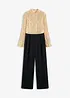 Jerseyjumpsuit med paljetter, bonprix