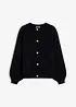 Cardigan med dekorativa knappar, bonprix