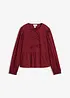 Blus med rosetter, bonprix