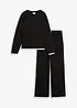 Träningsoverall med bomull (set i 4 delar), bonprix