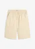 Papertouch-bermudas av bomull, bonprix
