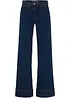 Comfort Stretch Wide Leg Jeans, Mid Waist, bonprix