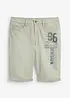 Stretchiga jeansbermudas, Regular Fit, bonprix