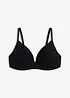 Formpressad BH utan bygel, med bomull, bonprix