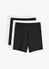 Mellanlång boxertrosa med hög midja (4-pack), bonprix