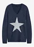 Tröja med stjärna, bonprix