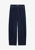 Barrel jeans Mid Waist, resårlinning, bonprix