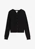 Cardigan av yllemix med dekorativa knappar, bonprix