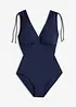 Baddräkt med lätt formande effekt och breda axelband, bonprix