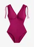 Baddräkt med lätt formande effekt och breda axelband, bonprix