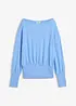 Långärmad topp av viskosmix, bonprix