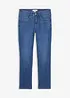 Slim Fit Jeans, Mid Waist, ekologisk bomull, bonprix