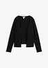 Cardigan i stabil jersey av ekologisk bomull, bonprix