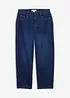 Barrel jeans Mid Waist, med ekologisk bomull, bonprix