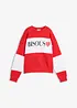 Oversizesweatshirt i mjuk bomullsmix, bonprix