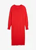 Ledig, mellanlång klänning i viskosmix, bonprix