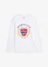Långärmad T-shirt i bomull, bonprix
