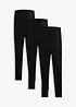 Mammaleggings av ekologisk bomull (3-pack), bonprix