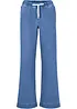 Stretch Wide Leg Jeans Mid Waist, bonprix