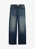 Bekväma, raka jeans med High Waist, Low Stretch, bonprix
