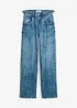 Jeans Wide Leg Mid Waist, bonprix