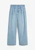 Wide Leg Jeans High Waist, med bekväm midja, bonprix