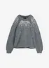 Tröja med paljetter, bonprix