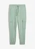 Joggingbyxa med cargofickor, avslappnad passform, bonprix
