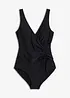 Baddräkt med rynk och lätt formande effekt, bonprix