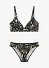 Minimizer-bikini med knytband (2 delar), bonprix