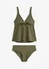 Tankini med reglerbara axelband (2 delar), bonprix