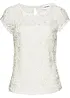 Blustopp med virkad spets, bonprix