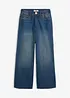 Wide Leg-jeans, High Waist, cropped, bonprix