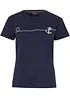 T-shirt med broderi, bonprix