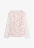 Långärmad topp i spets, bonprix