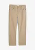 Byxa i twill av bomull, Regular Fit, Straight, bonprix